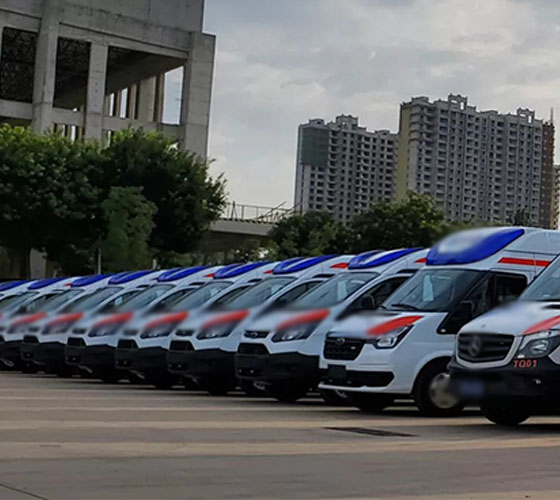 麦盖提县服务车队展示