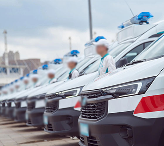 麦盖提县服务车队展示